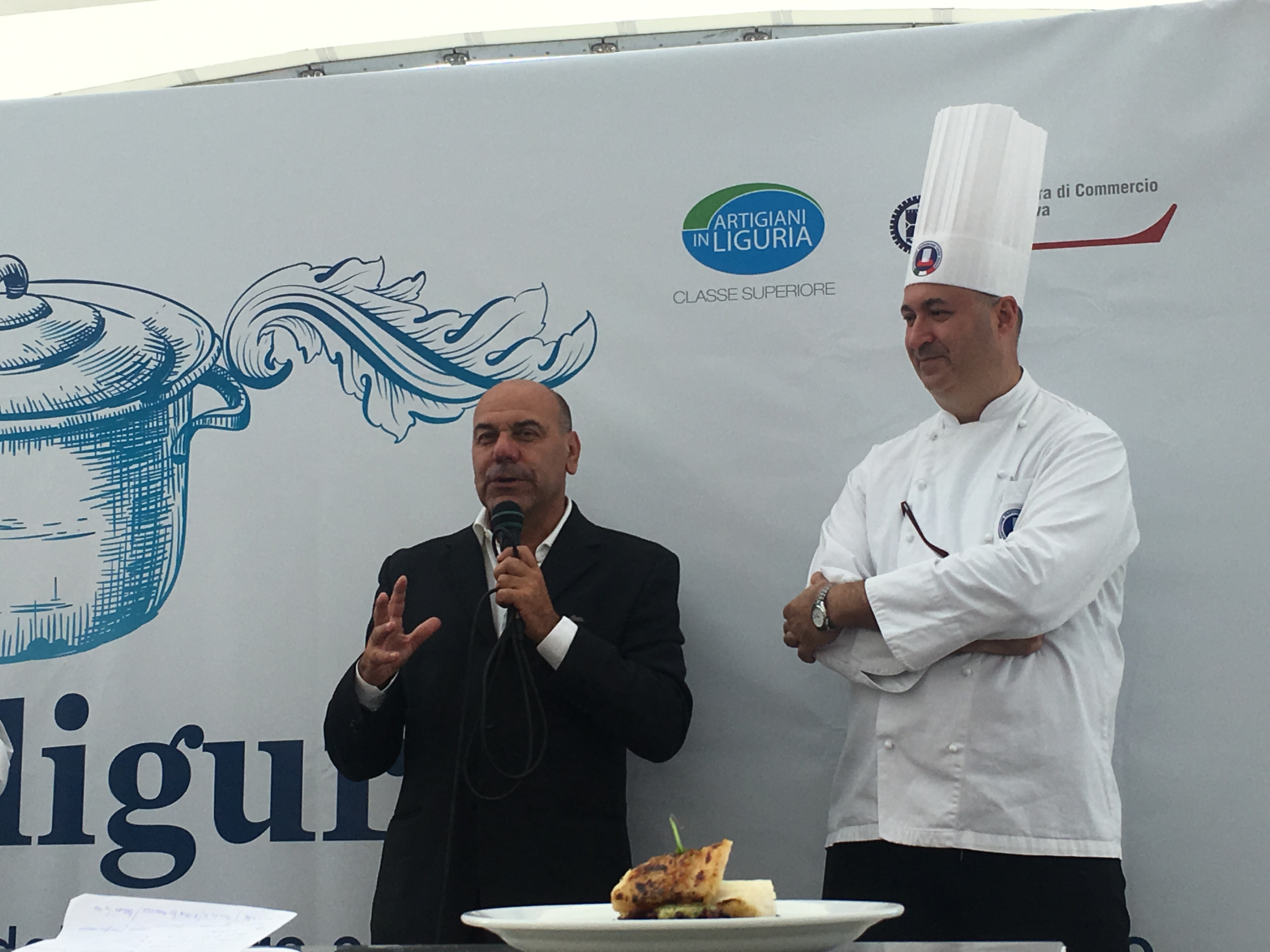 Chef Paolo Mari dell'Associazione Professionale Cuochi Italiana